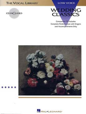 Illustration wedding classics (mariage) vx basse +cd