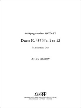 Illustration mozart duet k 487