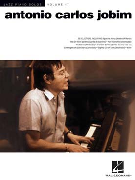 Illustration de JAZZ PIANO SOLOS VOL. 17 - Antonio Carlos Jobim