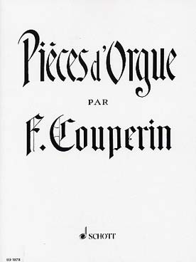 Illustration couperin pieces d'orgue : 2 messes