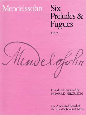 Illustration de 6 Préludes et fugues op. 35