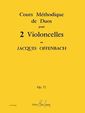 Illustration offenbach cours duos op. 52