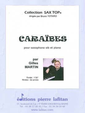 Illustration martin gilles caraibes saxo tenor