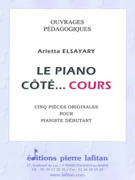 Illustration elsayary piano cote (le)... cours