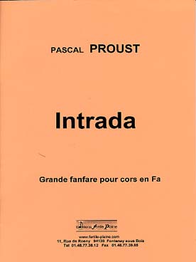 Illustration de Intrada, grande fanfare pour 12 cors