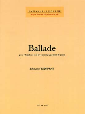 Illustration de Ballade pour vibraphone et piano