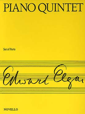 Illustration elgar piano quintet op. 84 la min c + p