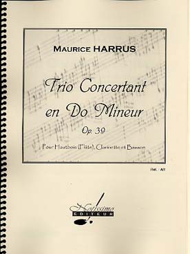 Illustration harrus trio concertant op. 39 en do min