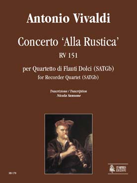 Illustration vivaldi alla rustica rv 151