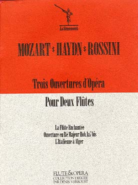 Illustration de 3 OUVERTURES D'OPÉRA de Mozart, Haydn et Rossini