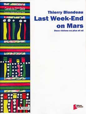 Illustration blondeau last week-end on mars + cd