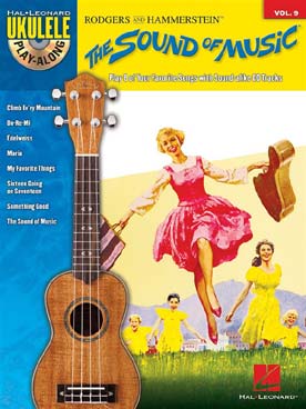 Illustration de UKULELE PLAY ALONG VOL. 9 avec CD - The sound of music