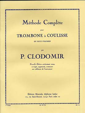 Illustration clodomir methode complete pour trombone