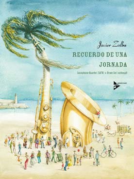 Illustration de Recuerdo de una jornada (SATB)