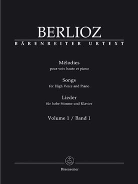 Illustration berlioz h melodies voix haute vol. 1