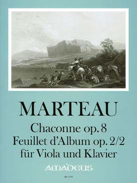 Illustration de Chaconne op. 8 et Feuillet d'album op. 2/2