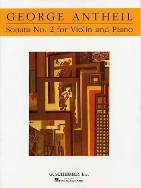Illustration antheil sonate pour violon n° 2