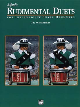 Illustration de Alfred's rudimental duets for intermediate snare drummers