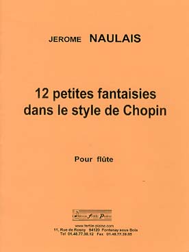 Illustration naulais 12 petites fantaisies chopin