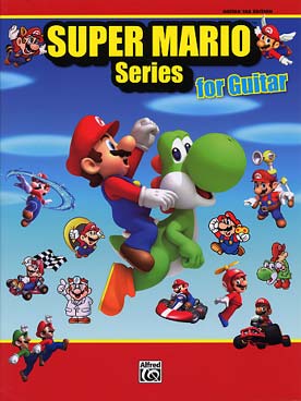 Illustration de SUPER MARIO SERIES for guitar : 34 arrangements des musiques du jeu vidéo