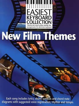 Illustration de EASIEST KEYBOARD COLLECTION - NEW FILM THEMES