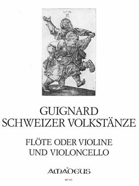 Illustration guignard schweizer volkstanze