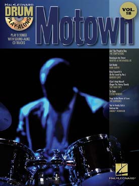 Illustration drum play along vol. 18 : motown