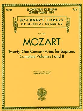 Illustration de Airs de Concert pour soprano (21) - vol. 1 et 2 réunis