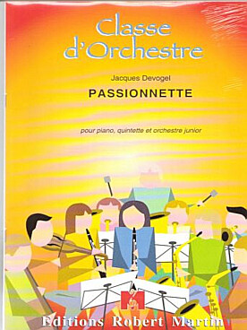 Illustration de Passionnette pour piano solo et orchestre junior