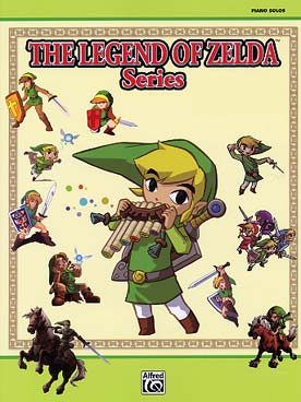 Illustration legend of zelda series for guitar