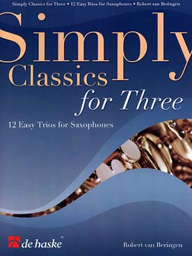 Illustration de SIMPLY CLASSICS FOR THREE : 12 trios faciles de Vivaldi, Mozart, Holst...
