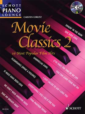 Illustration de MOVIE CLASSICS : 16 musiques de film - Vol. 2 avec accès audio