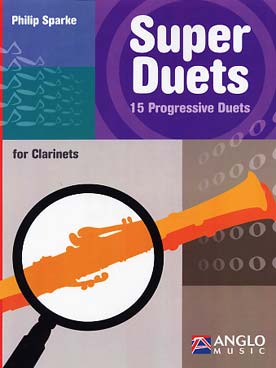 Illustration sparke super duets clarinettes