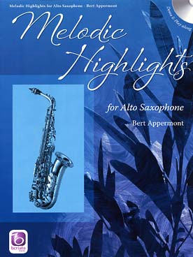 Illustration de Melodic highlights avec CD play-along et partie piano imprimable (PDF)