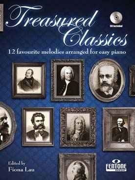 Illustration de TREASURED CLASSICS AVEC CD collection de mélodies éclatantes extraites de symphonies, de ballets et d'opéras célèbres