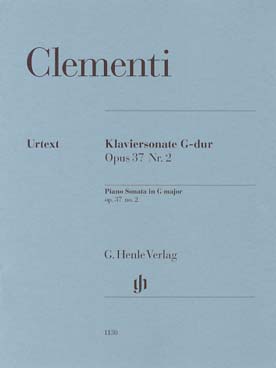 Illustration clementi sonate op. 37 n° 2
