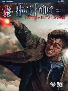 Illustration de HARRY POTTER : 16 extraits des 8 films (musique de John Williams) avec CD play-along