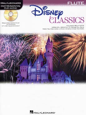 Illustration disney classics flute