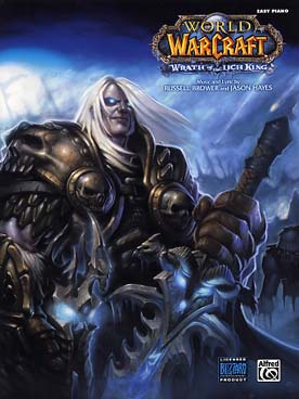 Illustration de WORLD OF WARCRAFT : Wrath of the Lich King, thème du jeu vidéo, arr. facile