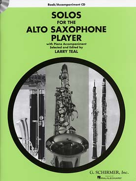 Illustration de SOLOS FOR THE ALTO SAXOPHONE PLAYER