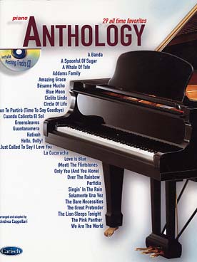 Illustration anthology avec cd vol. 1 piano