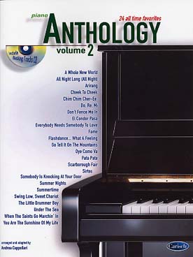 Illustration anthology avec cd vol. 2 piano