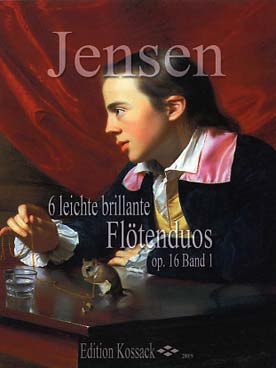 Illustration jensen 6 leichte flotenduos op. 16/1