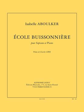 Illustration de L'École buissonnière pour soprano et piano