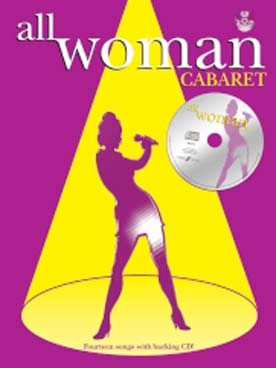 Illustration all woman cabaret avec cd