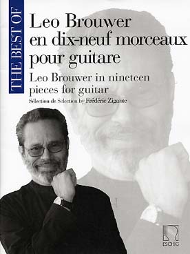 Illustration de Leo Brouwer en 19 morceaux (sél. Zigante)