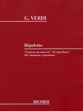 Illustration de Rigoletto, fantaisie de concert (tr. Bassi)