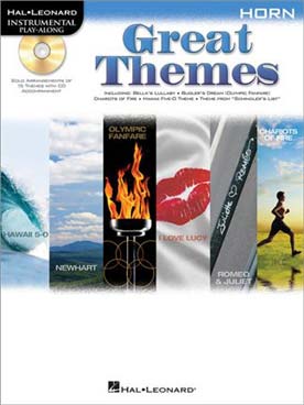 Illustration great themes play-along cor