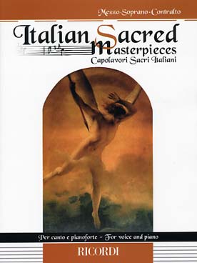 Illustration italian sacred masterpieces mezzo-sop.