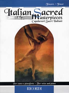 Illustration italian sacred masterpieces tenor
